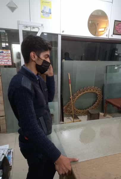 عکس شیشه و آینه الماس اصفهان