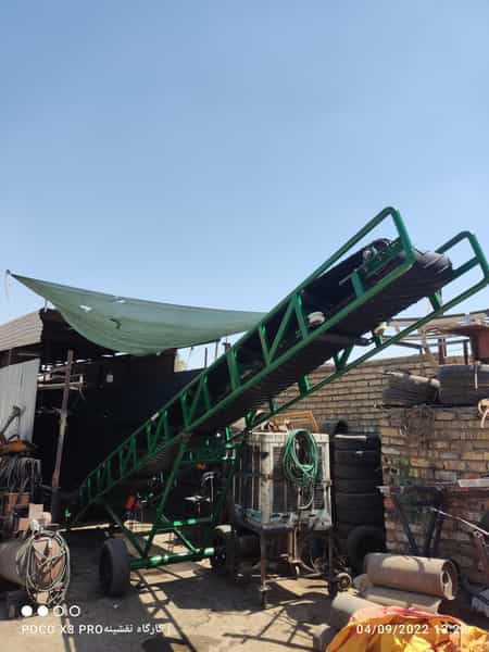 عکس نوار نقاله سازی رضایی در رهنان اصفهان