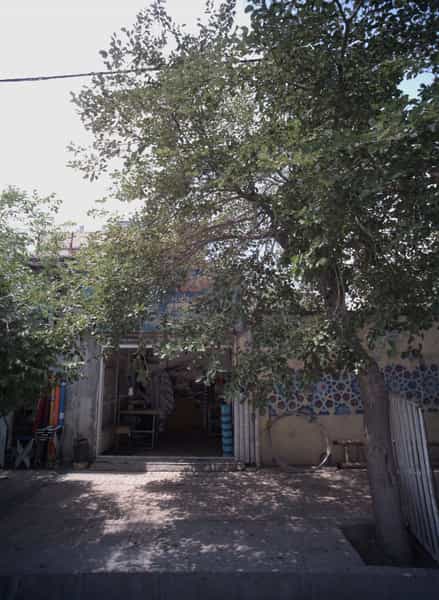 عکس چادردوزی الماسی در فاطمیه مشهد