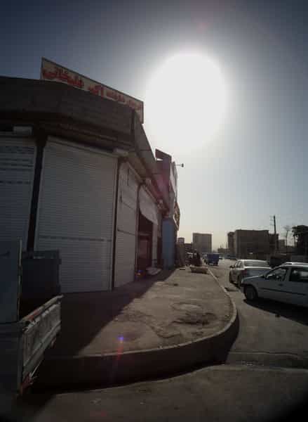 عکس ضایعات اکبر علیخانی در شهید کاظمی تهران