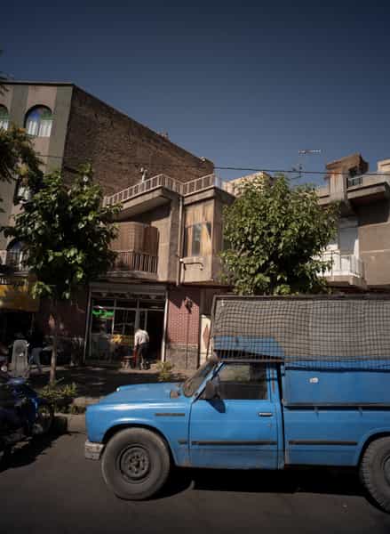 عکس ضایعاتی در ارامنه تهران