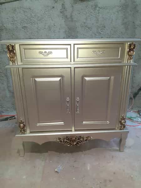 عکس رنگکاری نجاری رویه کوبی مبلمان آذری کرج