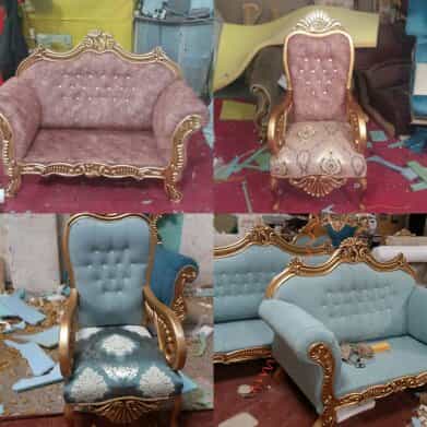 عکس تعمیرات مبلمان حسن زاده در پنجتن مشهد