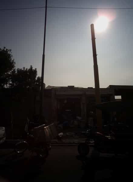 عکس ضایعاتی در باغ آذری تهران