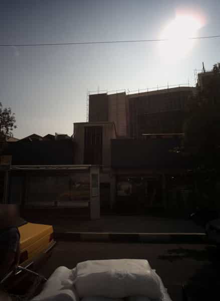 عکس چادر دوزی سپاهان در باغ آذری تهران