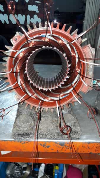 عکس سیم پیچی طارمی در شاداباد تهران