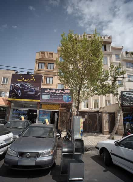 عکس کانال سازی اشترانی در خاک سفید تهران