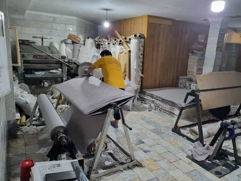 عکس تولیدی کاغذ بسته بندی اسان کشی (سینابهشتی) در خاوران تهران