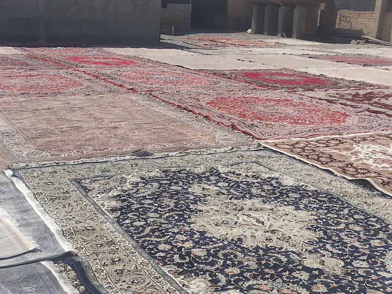 عکس قالیشویی آبان جام عسل در رضاشهر مشهد