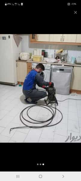 عکس لوله بازکنی ارتش در حسین آباد اصفهان