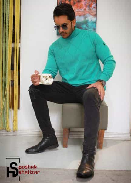 عکس پوشاک مردانه شالیزار در سینما سعدی شیراز
