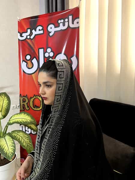 عکس مانتو عربی روژان در احمدی شیراز