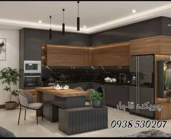 عکس چوبکده قاجار ارش در خزانه تهران