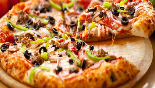 عکس پیتزا صدف در حسین آباد تهران