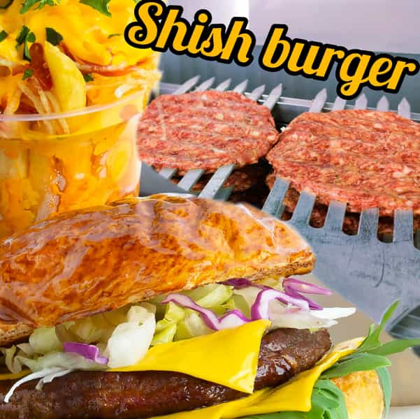 عکس رستوران شیش برگر .. برگر سیخی در اختیاریه تهران