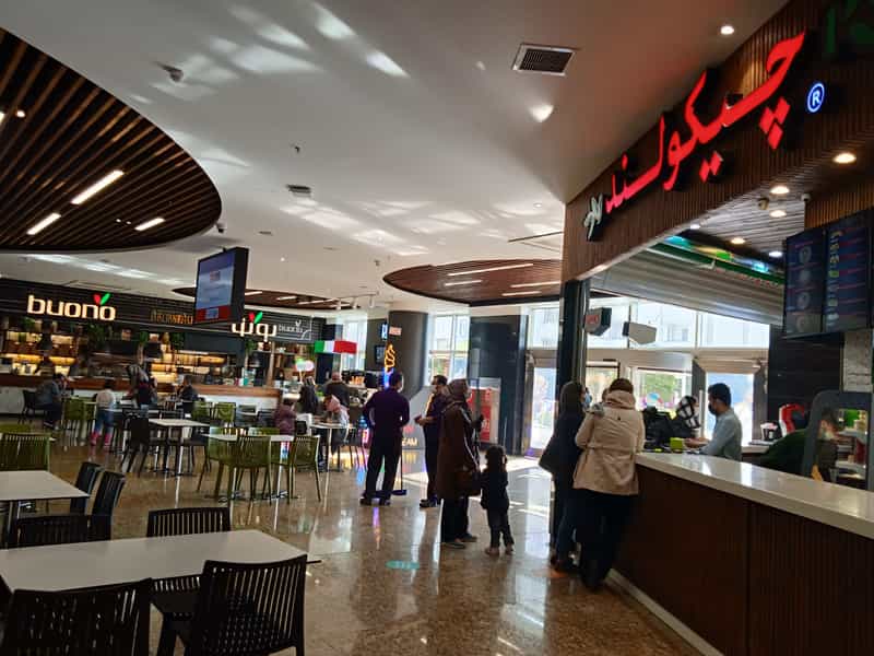 عکس چیکولند فودکورت سانا در چیذر تهران