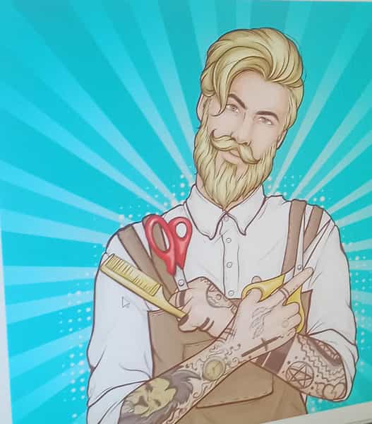 عکس آرایشگاه نایس در شاطر آباد کرمانشاه