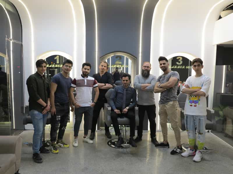 عکس آرایشگاه مردانه ۶۶ در زنبیل آباد قم
