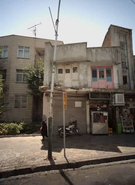 عکس سانویچ فلافل در نظام آباد تهران