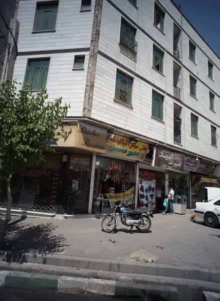 عکس ساندویچی و فلافل تپل خان در مشیریه تهران
