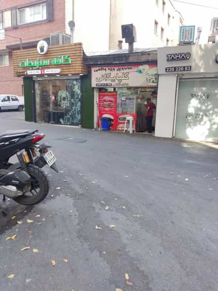 عکس ساندویچ شهروز گلپا در قلهک تهران