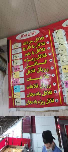 عکس فلافل کنجدی مروی در دانشگاه تهران تهران