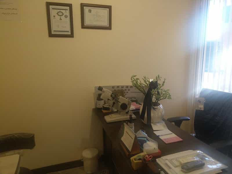 عکس مطب چشم پزشکی دکتر مرتضی نجفی شهرک آزمایش تهران