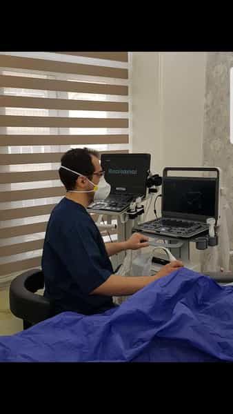 عکس مطب دکتر آرش بابایی نوار عصب و عضله EMG در جهاد تهران