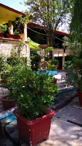 عکس باغ رستوران طبیعت در بهاران تهران