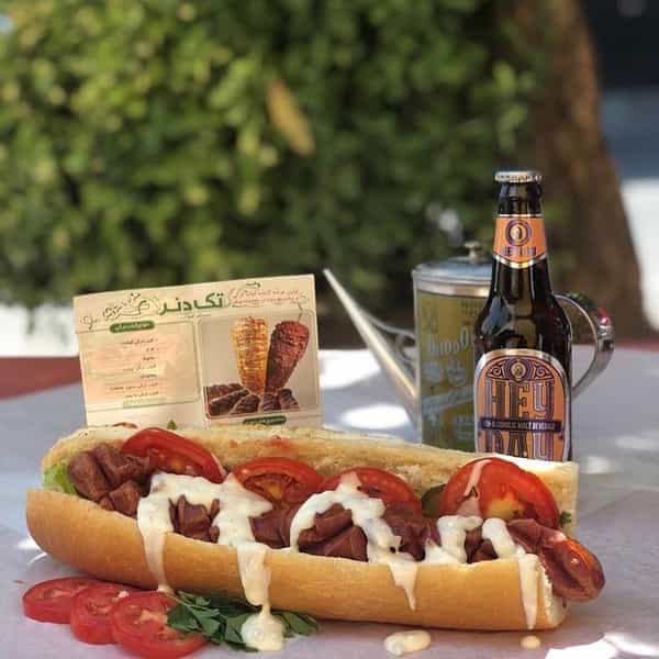 عکس کباب ترکی در ونک تهران