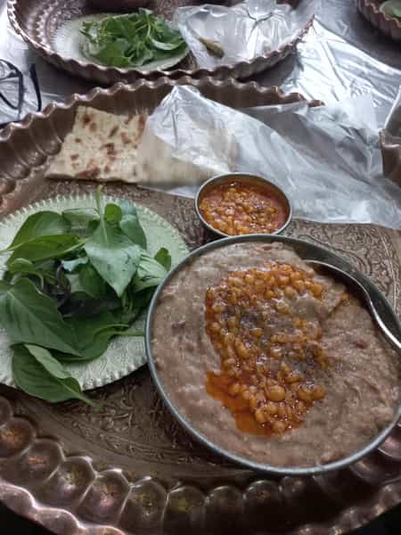 عکس شله پزی رضا در محمد آباد مشهد