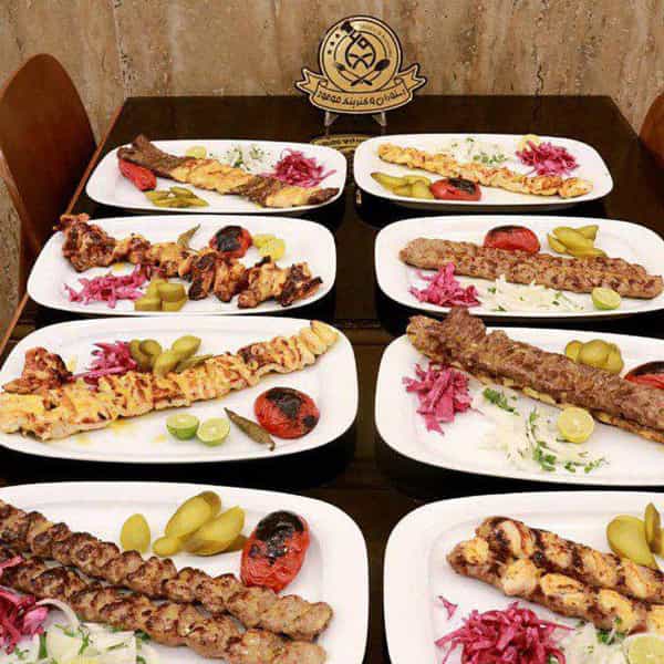 عکس رستوران و غذای بیرون بر موعود در کوشش مشهد