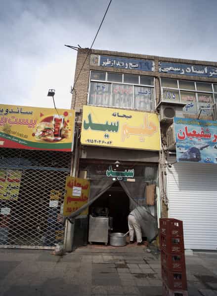 عکس حلیم سید در امام رضا مشهد