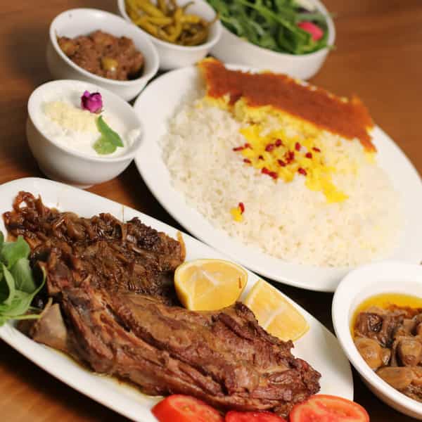 عکس چلوگوشت حاج حسن در ایرانشهر تهران