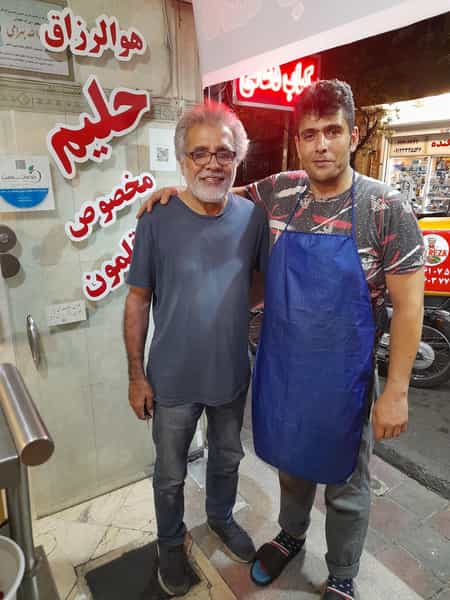 عکس کباب ذغالی بناب علیرضا در زرگنده 