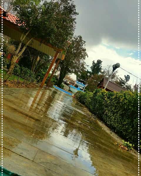 عکس باغچه رستوران آسمونی ها شهرک استقلال 