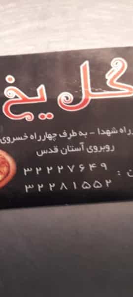 عکس فست فود گل یخ در چهارباغ مشهد