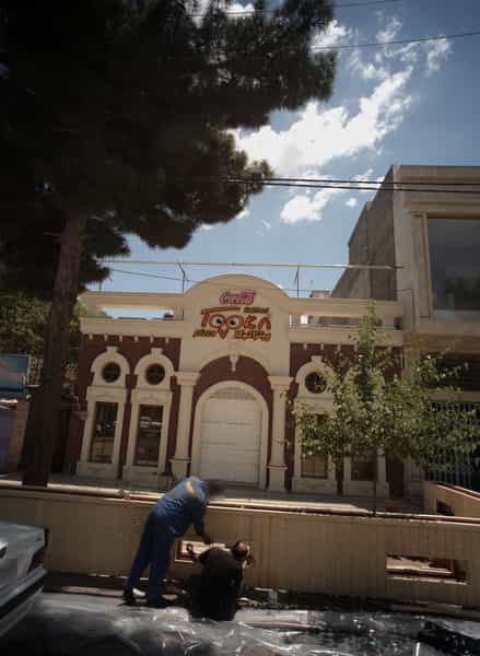 عکس پیتزا توکا در هنرستان مشهد