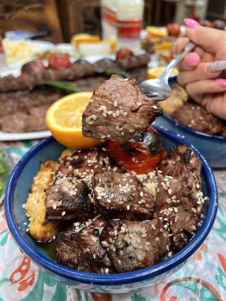 عکس کاسه کباب اصل اردبیل در اختیاریه 