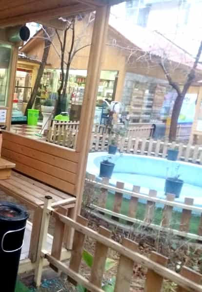 عکس بوفه بیمارستان مصطفی خمینی در دانشگاه تهران 