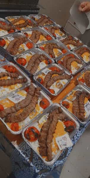 عکس تهیه غذای صوفی در 17 شهریور 