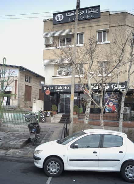عکس پیتزا خرگوش ها در آسمان تهران
