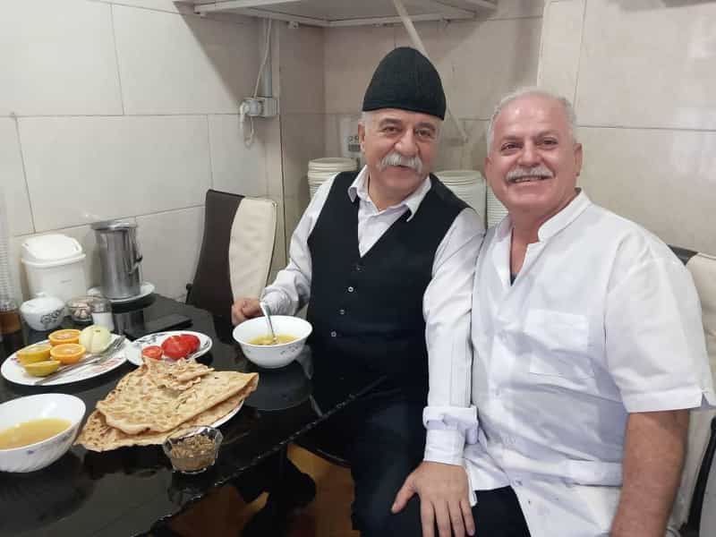 عکس کله پزی بهنام در باقر آباد رشت