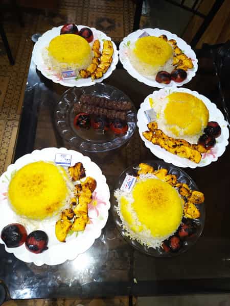 عکس کبابی آبشار طلایی شهرک باران رشت