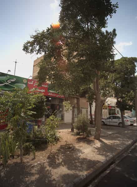 عکس نانوایی سنگک در خواجه ربیع مشهد