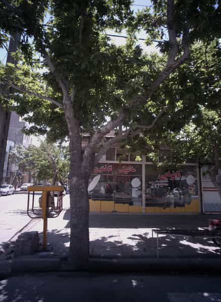 عکس نانوایی ماشینی تافتون در فاطمیه مشهد