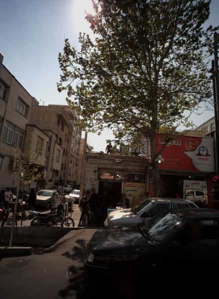 عکس نان سنتی سنگک در داوودیه تهران