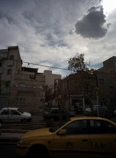 عکس نانوایی لواشی در خزانه تهران