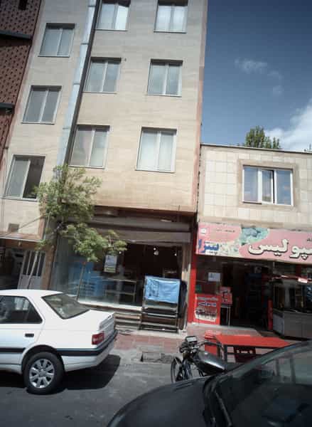 عکس نانوایی در خاک سفید تهران