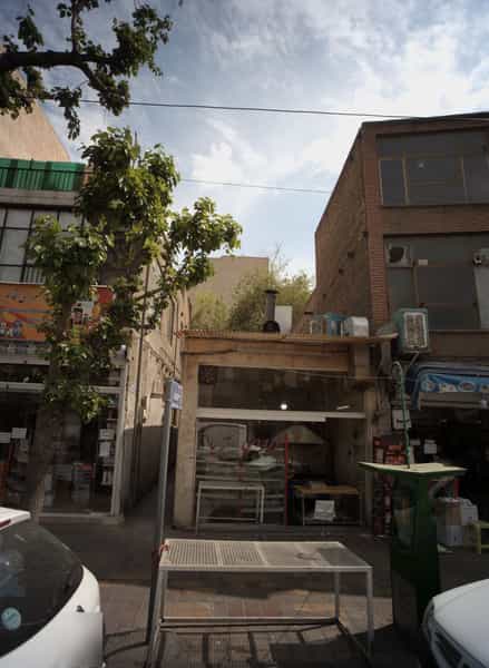 عکس نان لواشی آریا در هاشمی تهران